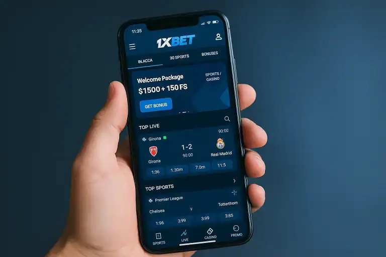 نصب اپلیکیشن وان ایکس بت