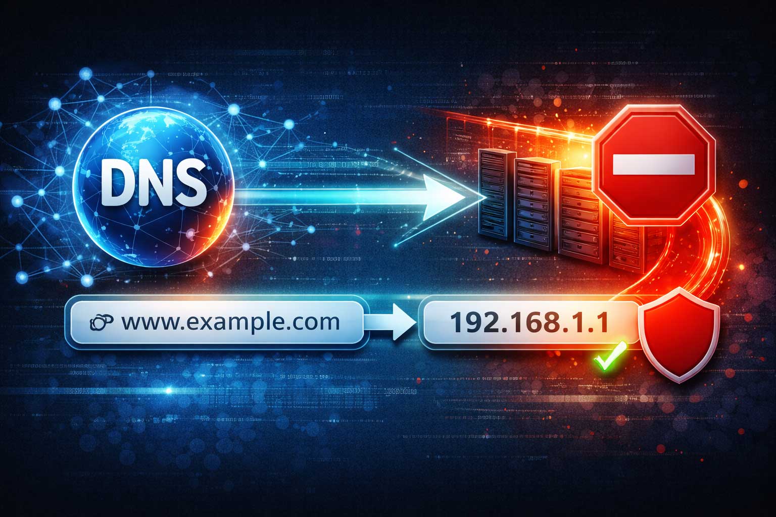 نقش DNS در باز نشدن سایت 1xbet