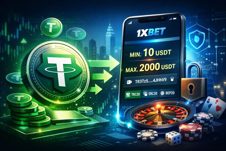 حداقل و حداکثر واریز تتر در وان ایکس بت چقدر است؟