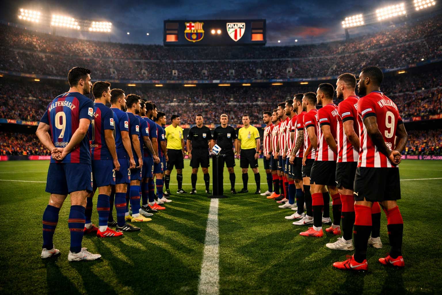 فوتبال بارسلونا مقابل اتلتیک بیلبائو | بررسی ترکیب و نتیجه احتمالی
