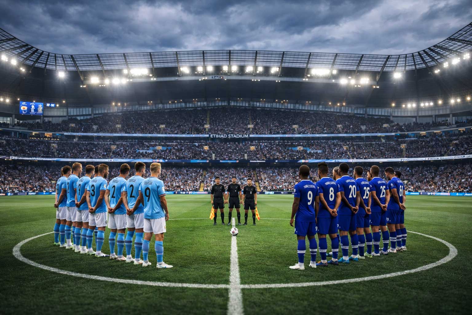 پیش بینی نتیجه بازی منچسترسیتی و چلسی فردا